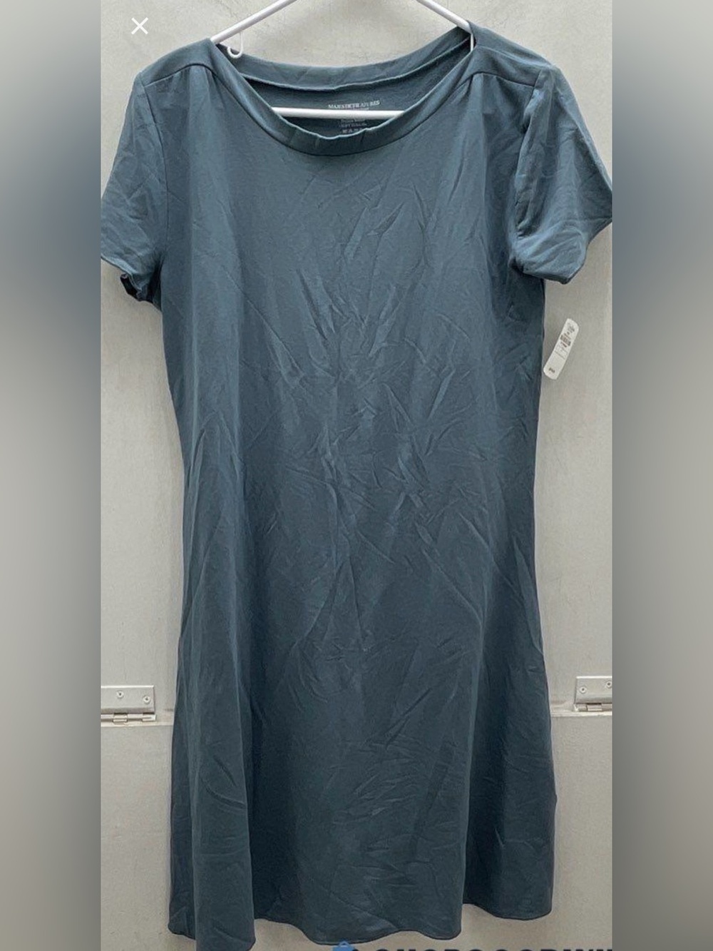 Majestic Filatures viscose blend tee shirt dress NWT. Made in Portugal.